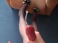 Great Homemade Handjob With Super Jizz Fall