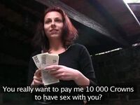 Czech Sex Addict Teen Felt Like She Won Lottery When Guy Offer Her Money For Sex